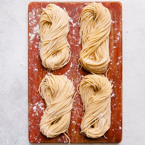 Chinese Egg Noodles - Recipe photo by healthynibblesandbits