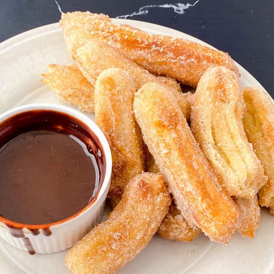 The Best Homemade Churros - Recipe photo by bklynactivemama