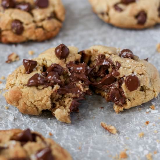 Soft and Chewy Nutella Chocolate Ch - Recipe photo by Butternut Lane