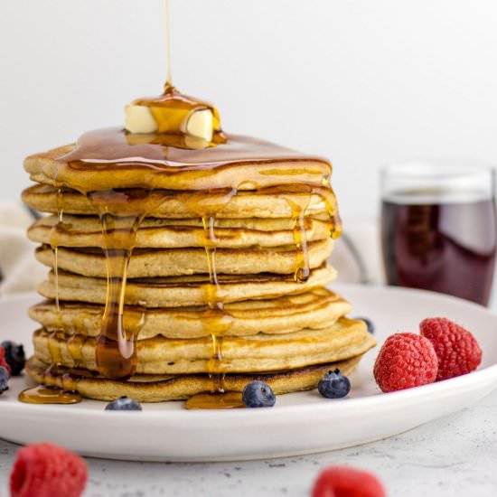 Easy Pancakes from Scratch - Recipe photo by whippeditup