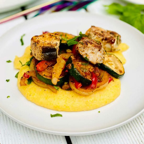 Mediterranean Halibut Recipe - Recipe photo by ramonascuisine