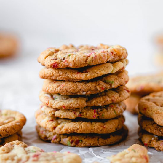 Chewy Vegan Funfetti Cookies - Recipe photo by TheChestnutBakery