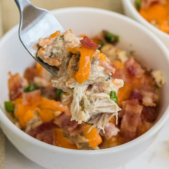 Keto Crock Pot Crack Chicken - Recipe photo by littlebitrecipes