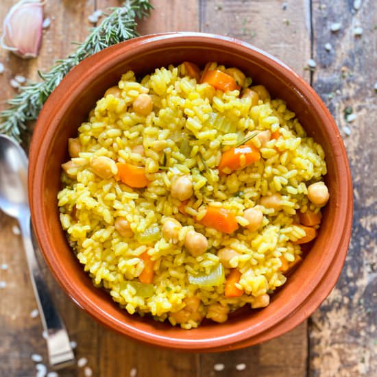 Spanish Farmers Rice - Recipe photo by Spain on a Fork