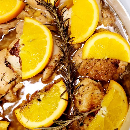 Rosemary Orange Chicken - Recipe photo by Estelle Forrest