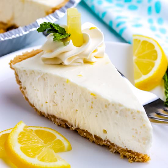 No-Bake Lemon Icebox Pie - Recipe photo by EasyBudgetRecipes