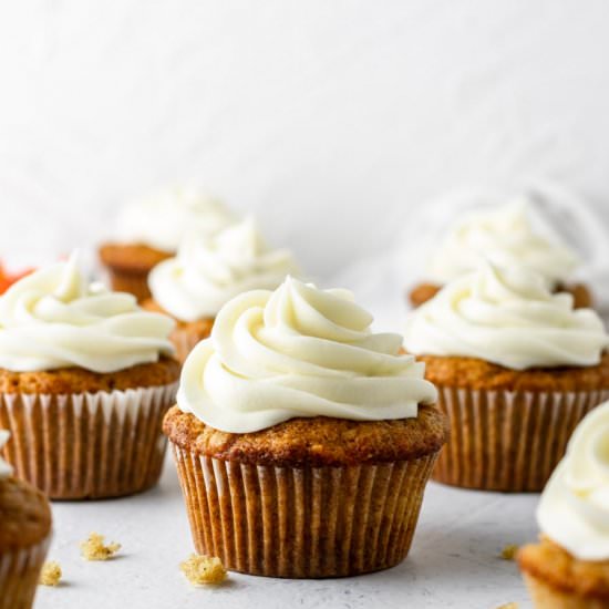 Carrot Cake Cupcakes - Recipe photo by gingersnapsbakingaffairs