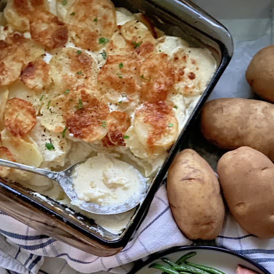 Gratin Dauphinois - Recipe photo by katiescucina