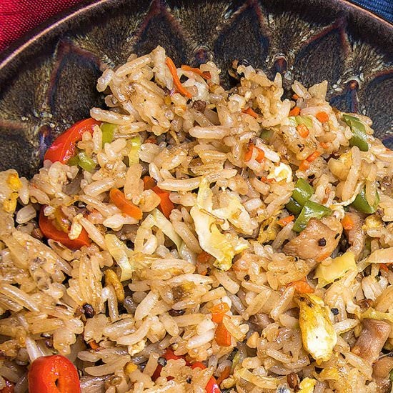 Best Chicken Fried Rice - Recipe photo by clove and cumin
