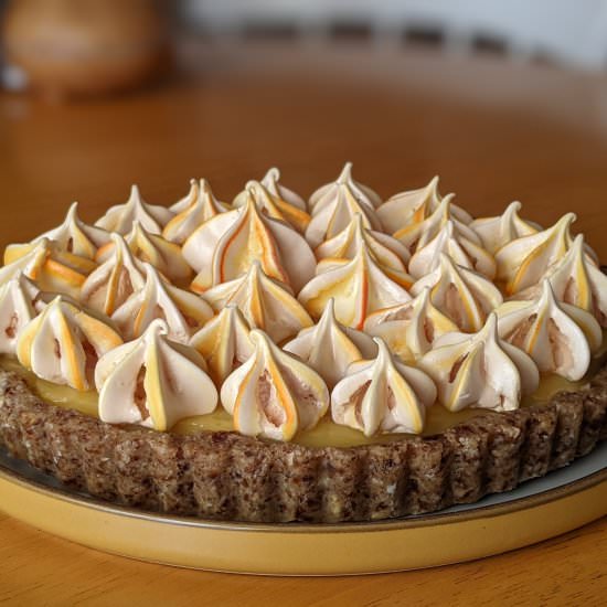No bake base lemon curd tart - Recipe photo by Laralousfood