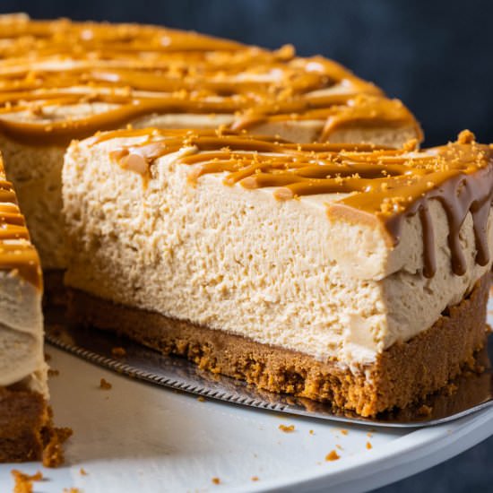 Biscoff Cheesecake - Recipe photo by gimmethatflavor