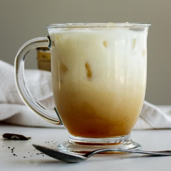 Iced London Fog - Recipe photo by Milk and Pop