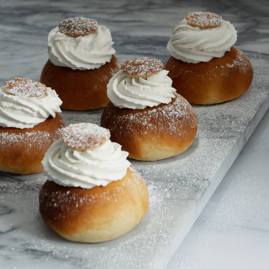 Swedish Semla Buns - Recipe photo by P Cooks