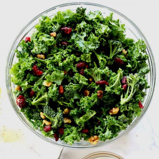 Copycat Chick-fil-A Kale Salad - Recipe photo by lowcarbquick
