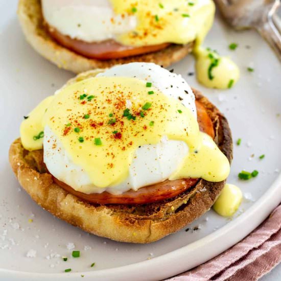 Eggs Benedict - Recipe photo by Jessica Gavin