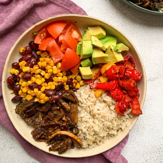 Vegan Burrito Bowl - Recipe photo by recipesandplaces