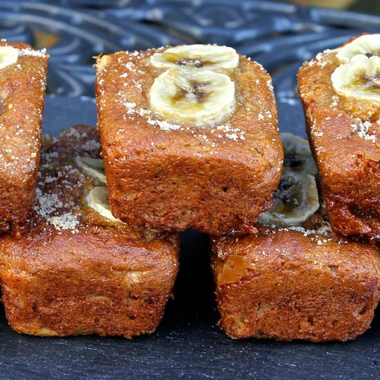 Mini Banoffee Loaf Cakes - Recipe photo by glutenfreealchemist