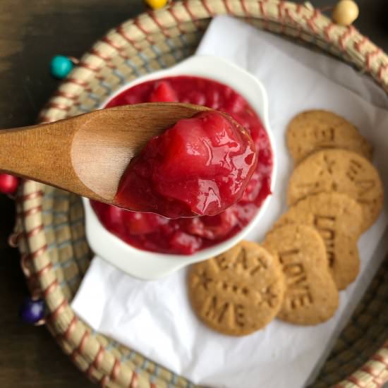 Peach, grape and plum jam - Recipe photo by Once a Foodie