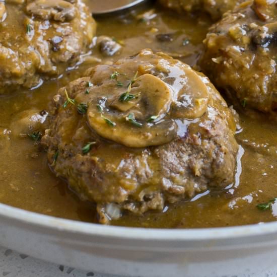 Salisbury Steak - Recipe photo by Small Town Woman