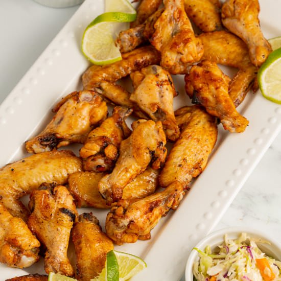 Jerk Chicken Wings - Recipe photo by debsdailydish