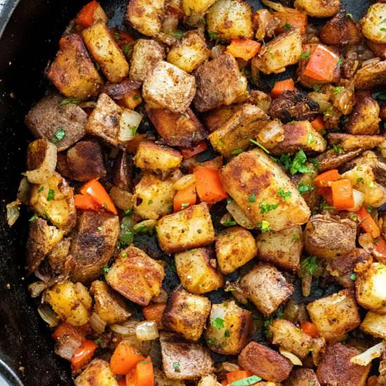 Home Fries - Recipe photo by Jessica Gavin