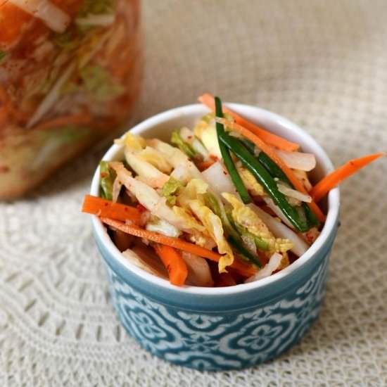 Simple & Delicious Vegan Kimchi - Recipe photo by Emillie