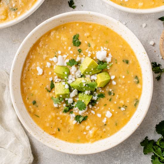 Vegan Locro De Papa - Recipe photo by sweetsimplevegan