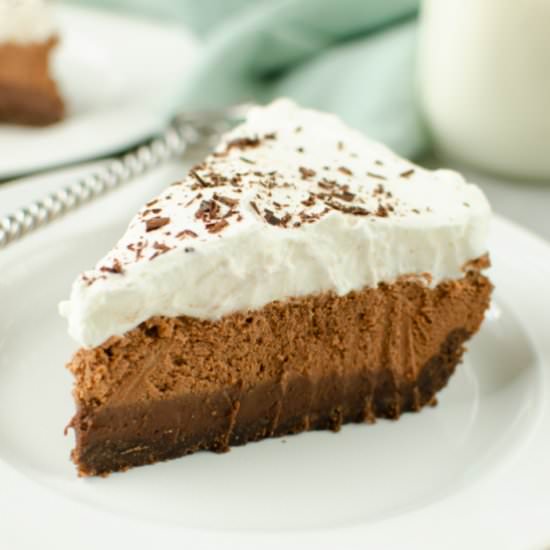 Chocolate Truffle Pie - Recipe photo by fakeginger
