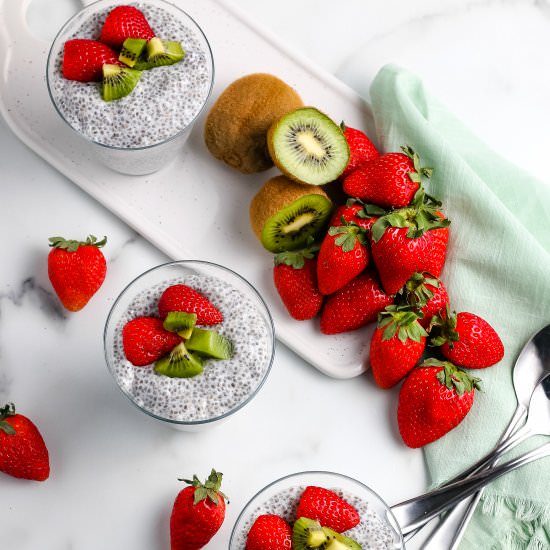 Chia Seed Pudding - Recipe photo by EasyBudgetRecipes