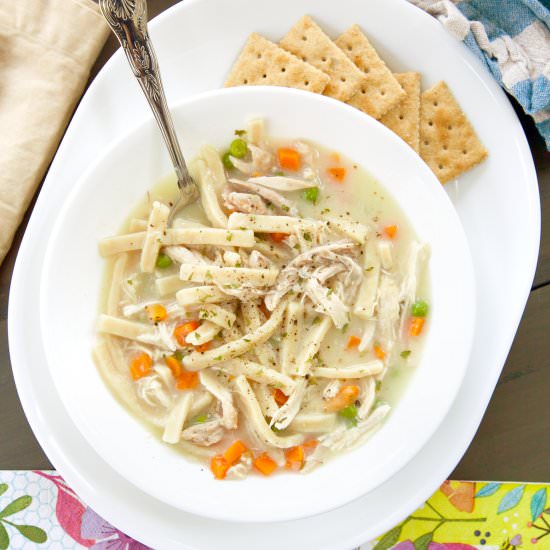 Quick and Easy Chicken Noodle Soup - Recipe photo by browniebites