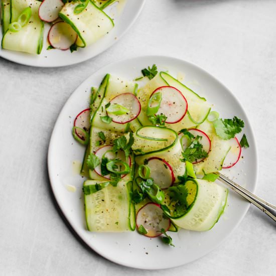 Cucumber Radish Salad - Recipe photo by lesyaholzapfel