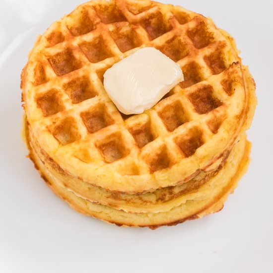 Keto Chaffles - Recipe photo by littlebitrecipes