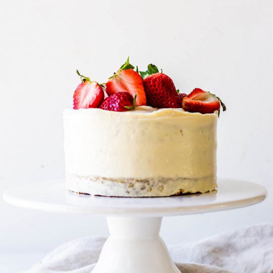 Dog-Friendly Birthday Cake - Recipe photo by gatheredatmytable
