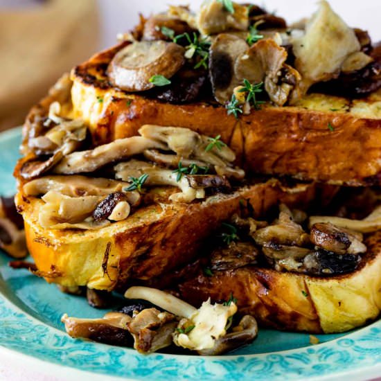 Savory French Toast - Recipe photo by chocolatesandchai