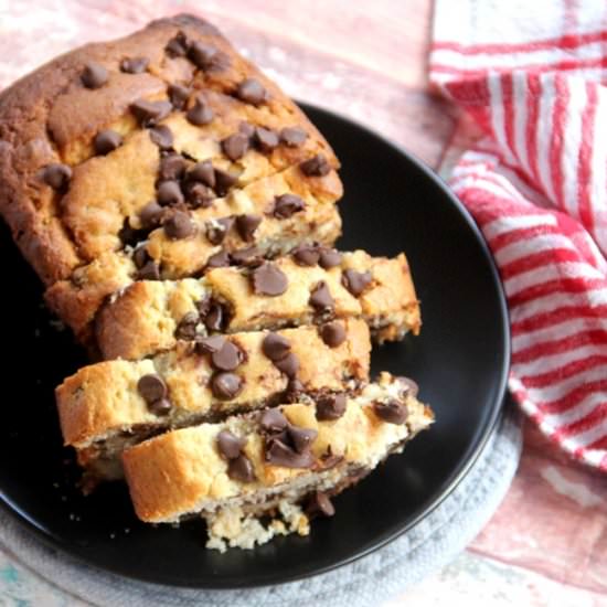 Chocolate Chip Banana Bread - Recipe photo by Spice Chronicles