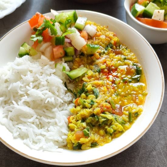Dal Palak - Recipe photo by greenbowl2soul