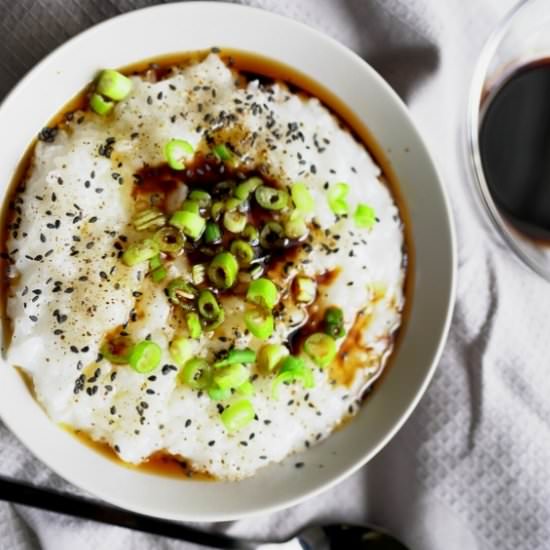 How to make perfect rice porridge - Recipe photo by mywaytocook.com