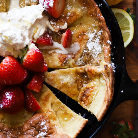 Lemon Sugar Dutch Baby - Recipe photo by butternutandsage