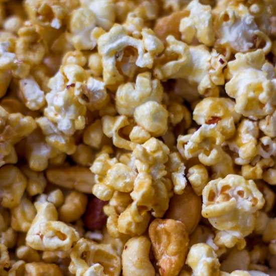 Homemade Caramel Corn - Recipe photo by hellobakedbyblair