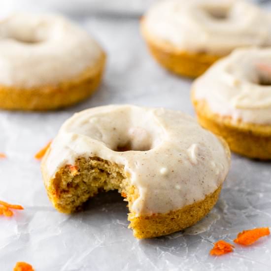 Carrot Cake Baked Donuts - Recipe photo by gingersnapsbakingaffairs