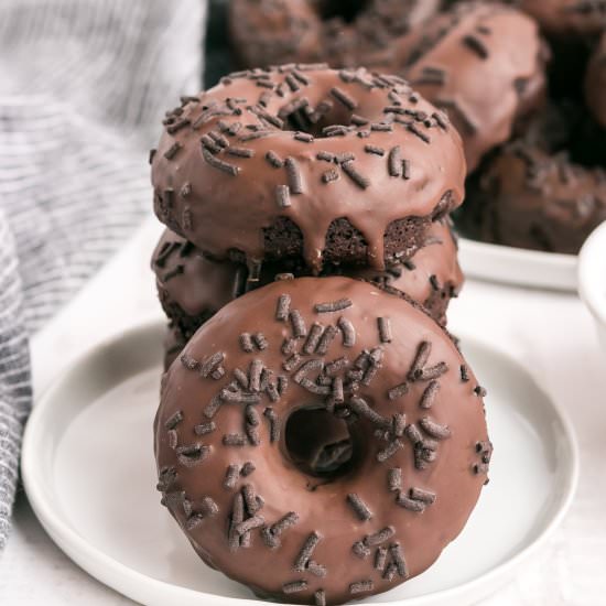 Keto Chocolate Donuts - Recipe photo by littlebitrecipes