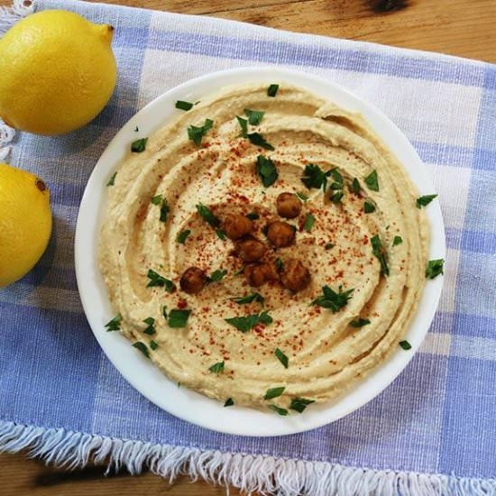 Our Favorite Hummus - Recipe photo by SmartyPlants