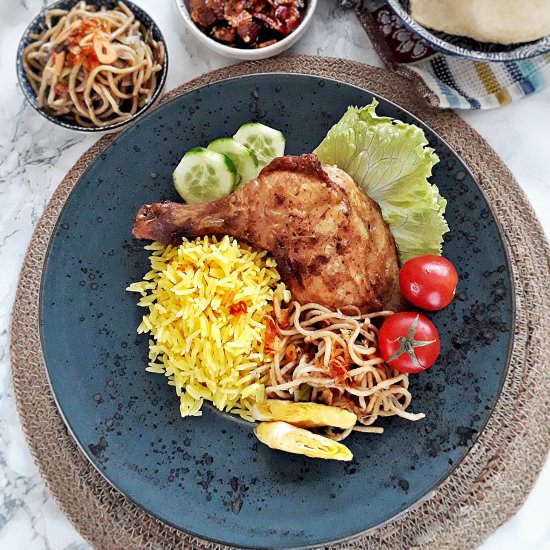 INDONESIAN COCONUT TURMERIC RICE - Recipe photo by MyHomeDiaryinTurkey