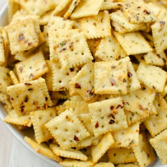 Spicy Ranch Saltines - Recipe photo by fakeginger