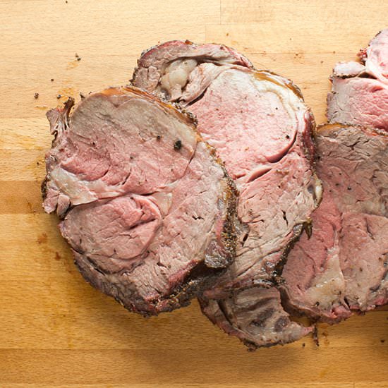 Smoked Prime Rib Roast - Recipe photo by theonlinegrill