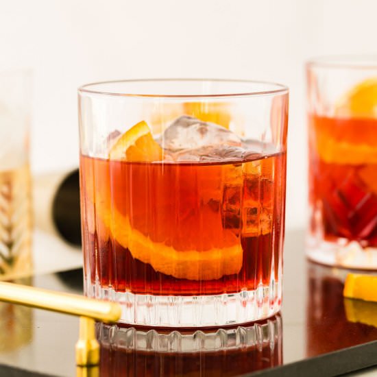 Negroni - Recipe photo by rachelcooksblog