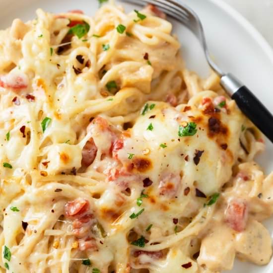Chicken Spaghetti - Recipe photo by TheCozyCook