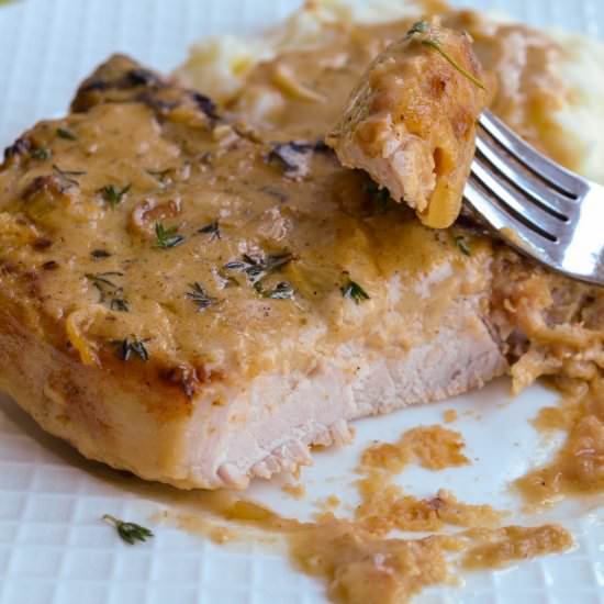 Smothered Pork Chops - Recipe photo by Small Town Woman