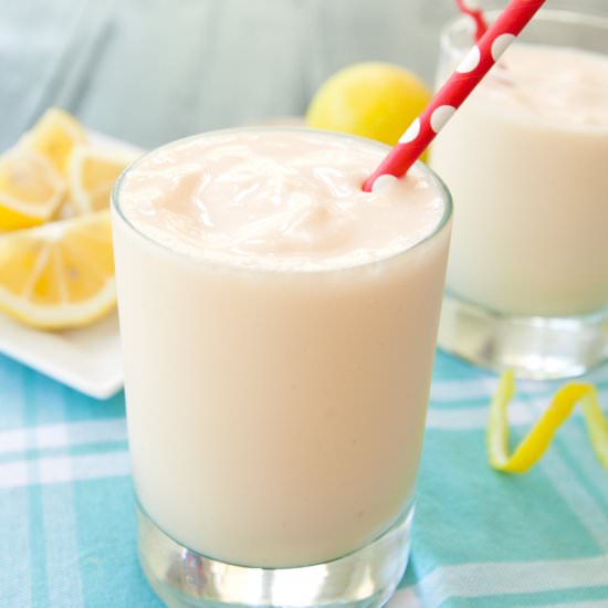 Chick Fil A Frosted Lemonade - Recipe photo by browniebites