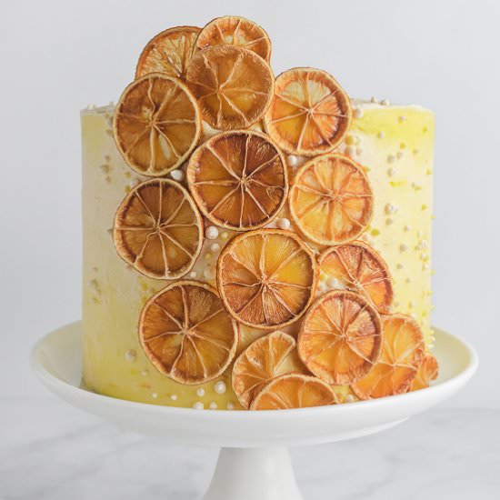 Vegan Lemon Cake - Recipe photo by howtobakevegan